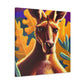 Kangaroo in Nature - Canvas