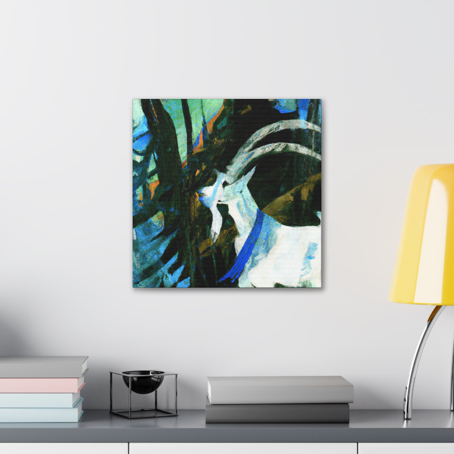 Mountain Goat Grandeur - Canvas