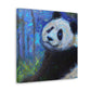 Giant Panda Dreamscape - Canvas