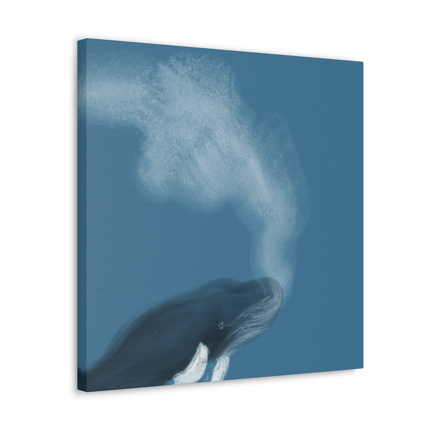 "Whales in the Water" - Canvas