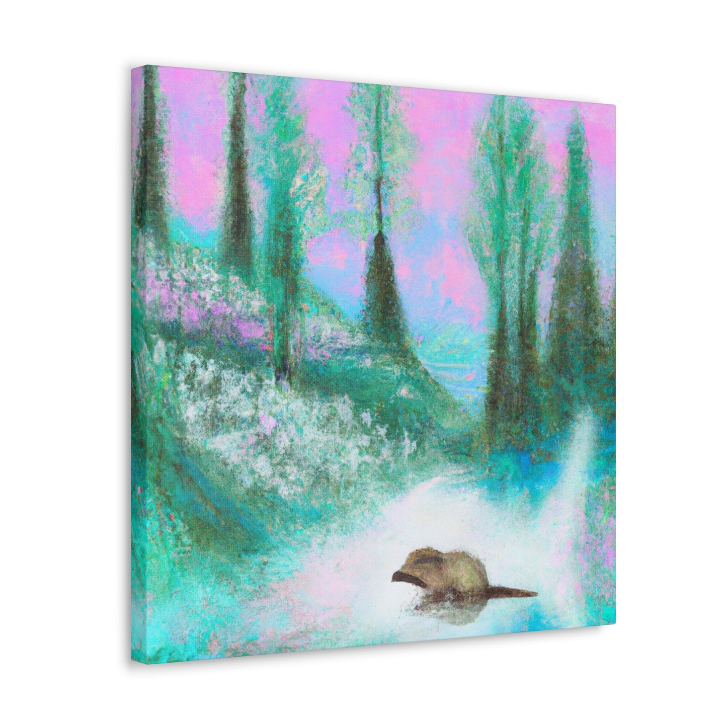 Beaver's Dreamscape Portrait - Canvas