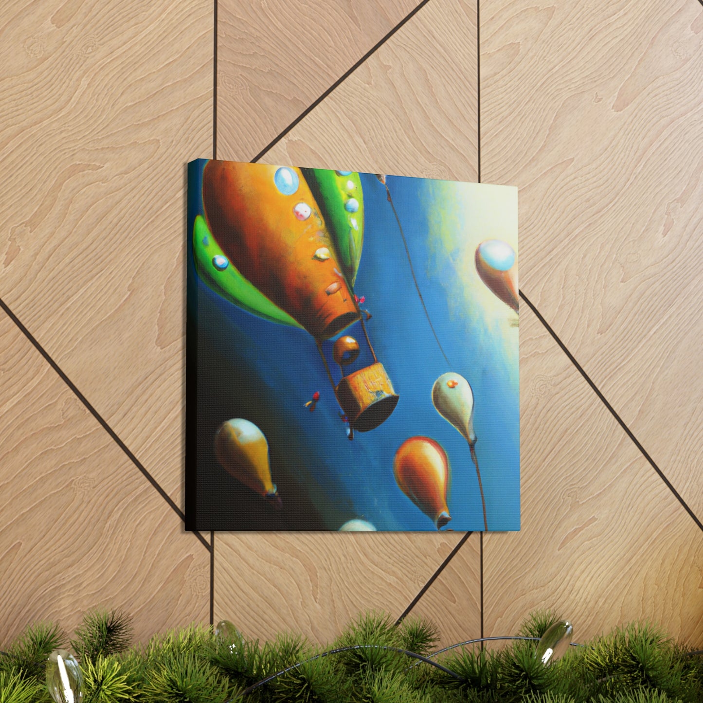 "Skyward Floating Dreams" - Canvas