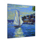 "Sailboat on Still Water" - Canvas