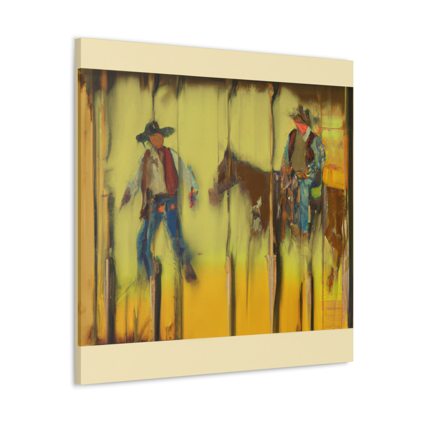 Stagecoach in Motion - Canvas