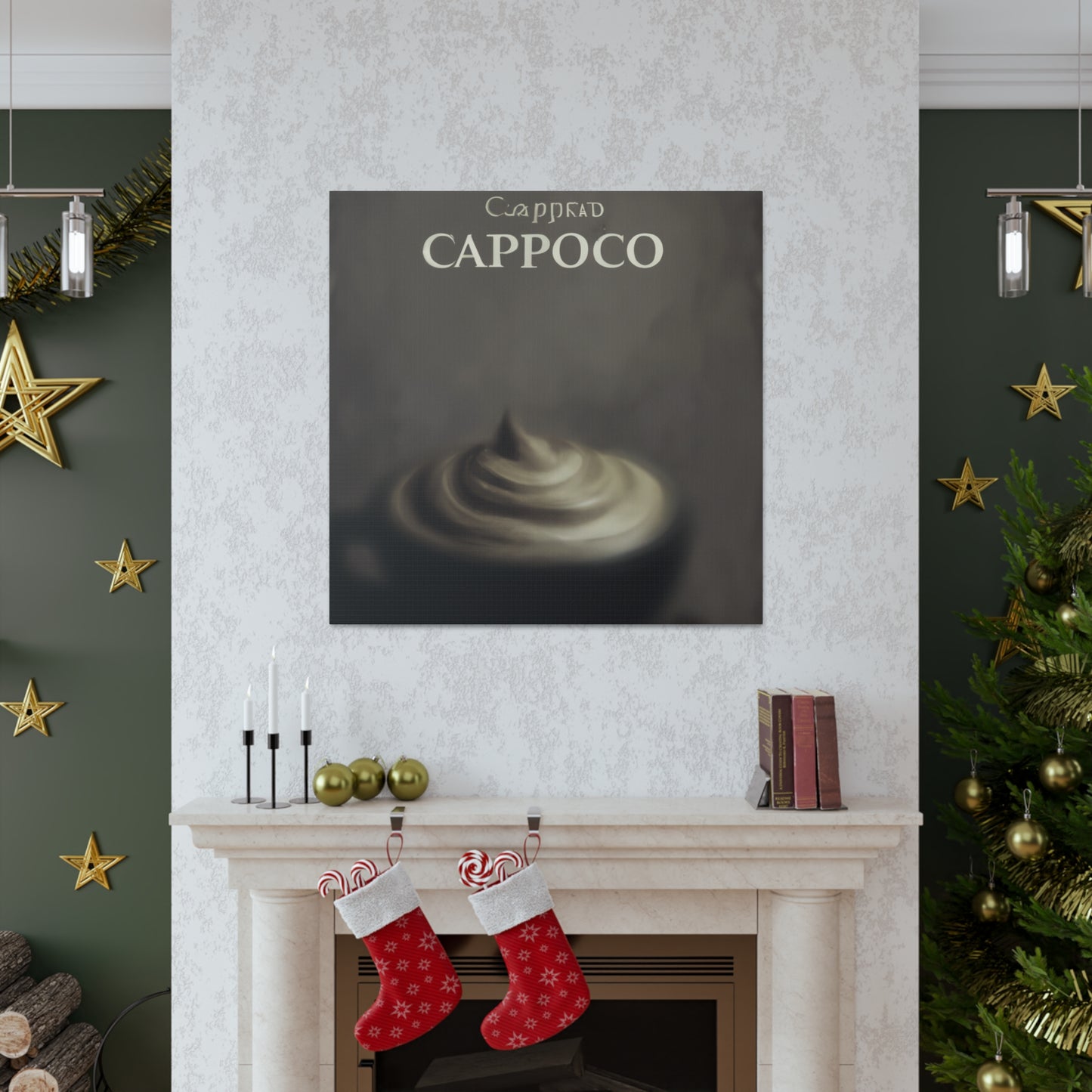 "Cappuchino's Baroque Beauty" - Canvas