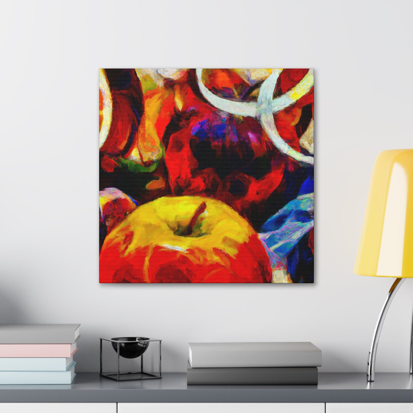 "Apples in Abstraction" - Canvas