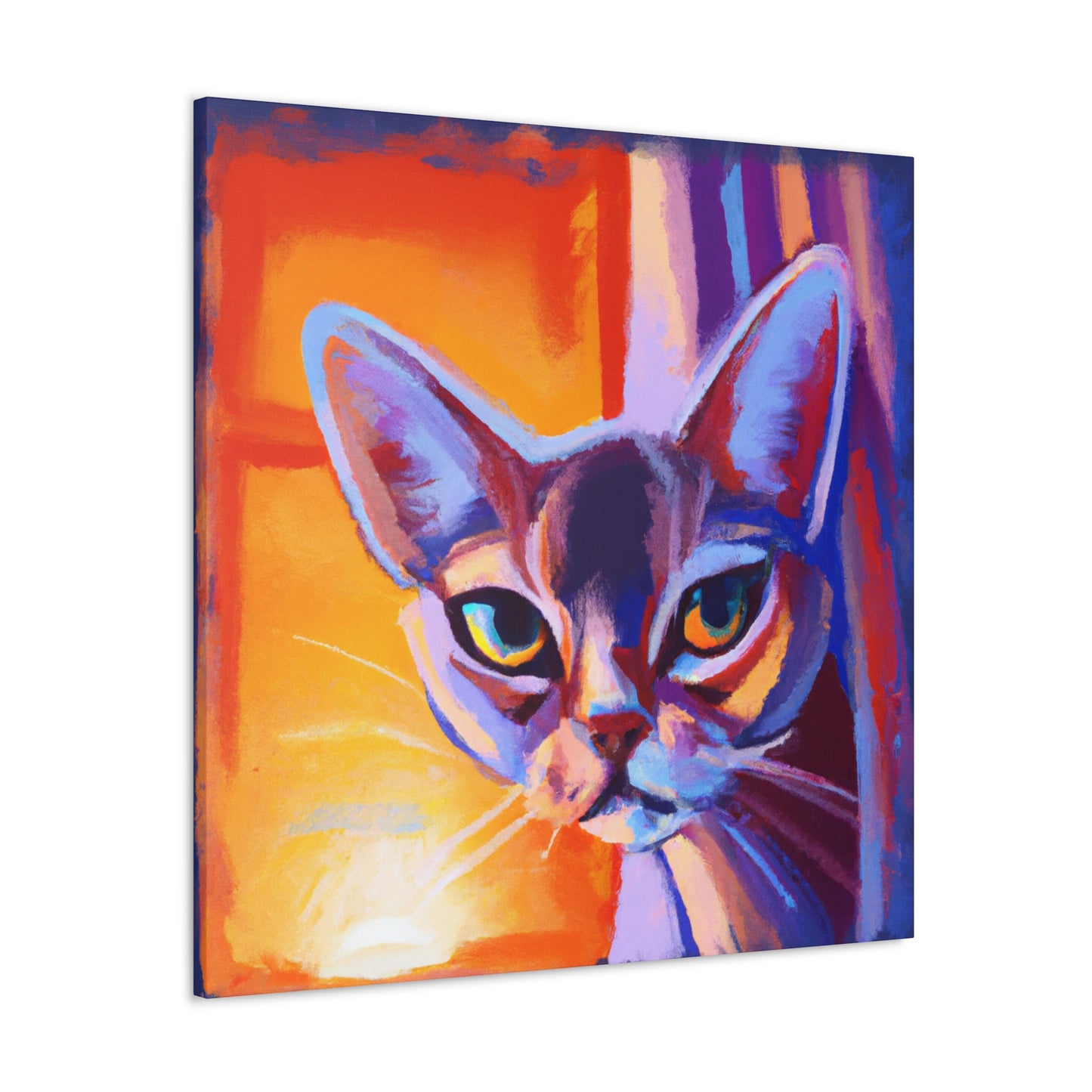 "Abyssinian Art Deco Dream" - Canvas