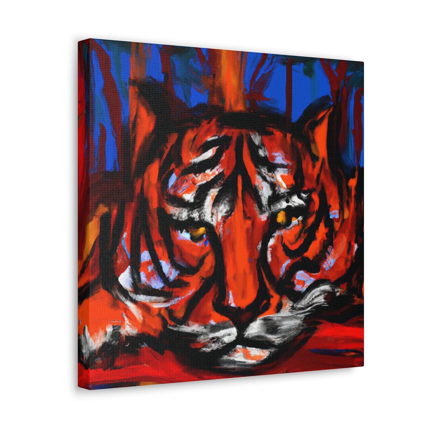 Tiger in the Wilderness - Canvas