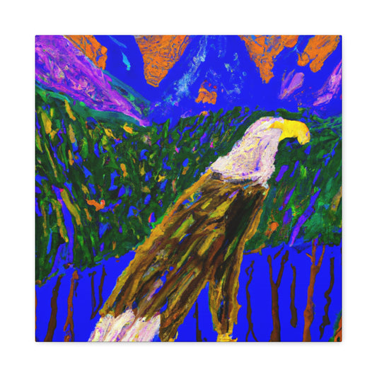 "The Noble Bald Eagle" - Canvas