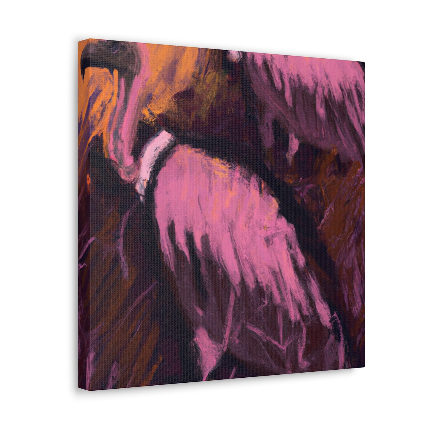 Vulture Impressionism Scene - Canvas