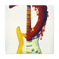 "Fender in Digital Art" - Canvas