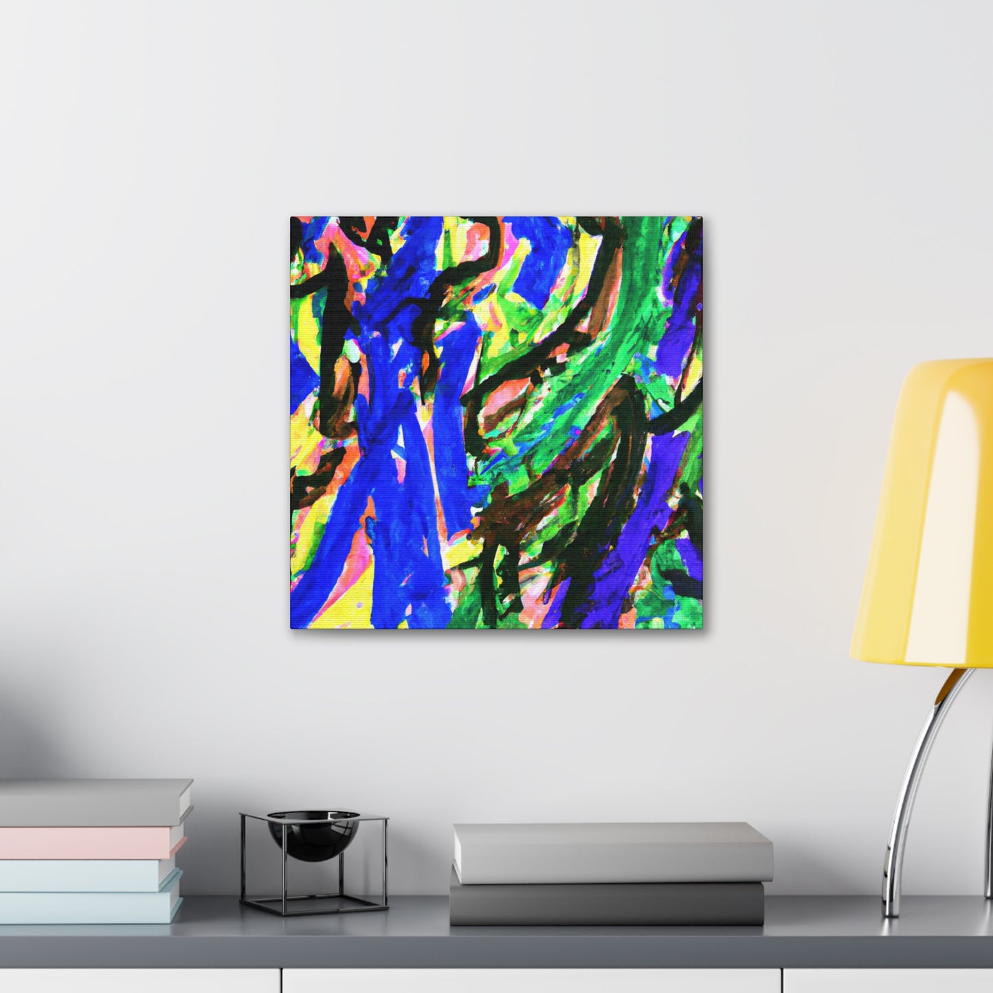 Joyous Swirling Ferment - Canvas