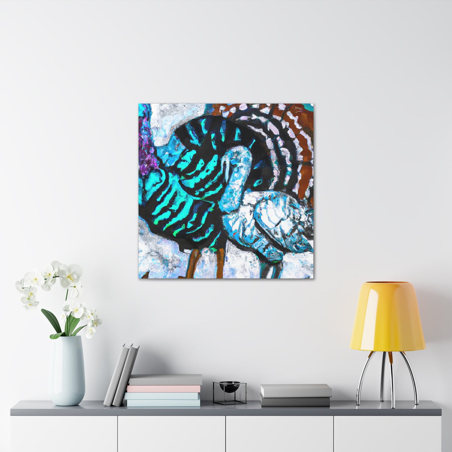 Turkey in Splendor - Canvas