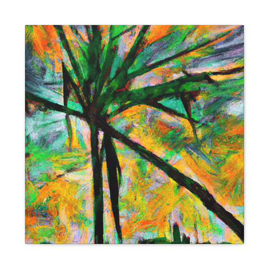 Palm in Abstraction - Canvas