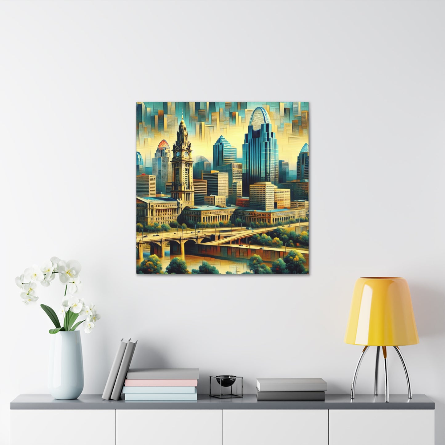 Queen City Vibes - Canvas