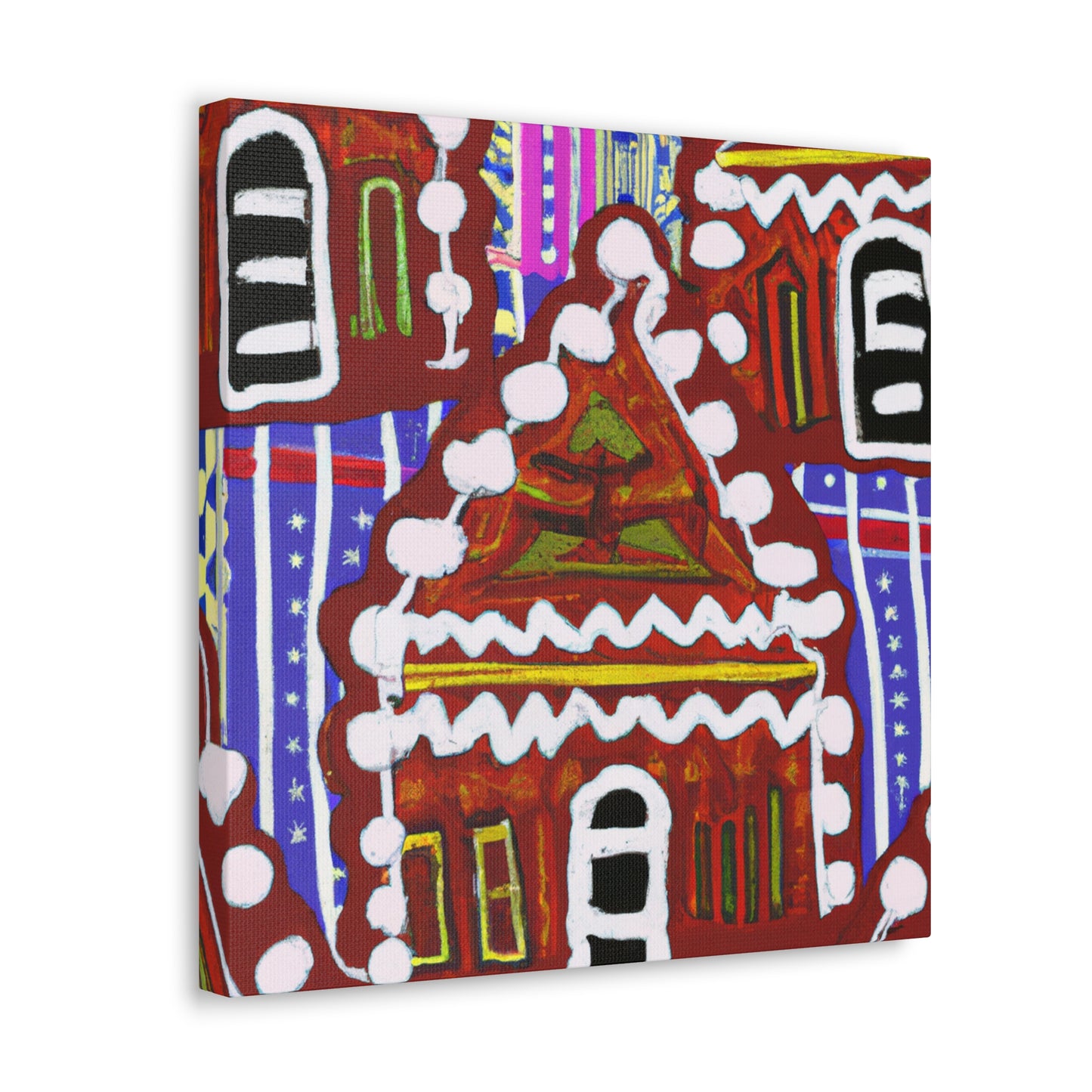 Gingerbread Pop Palace - Canvas