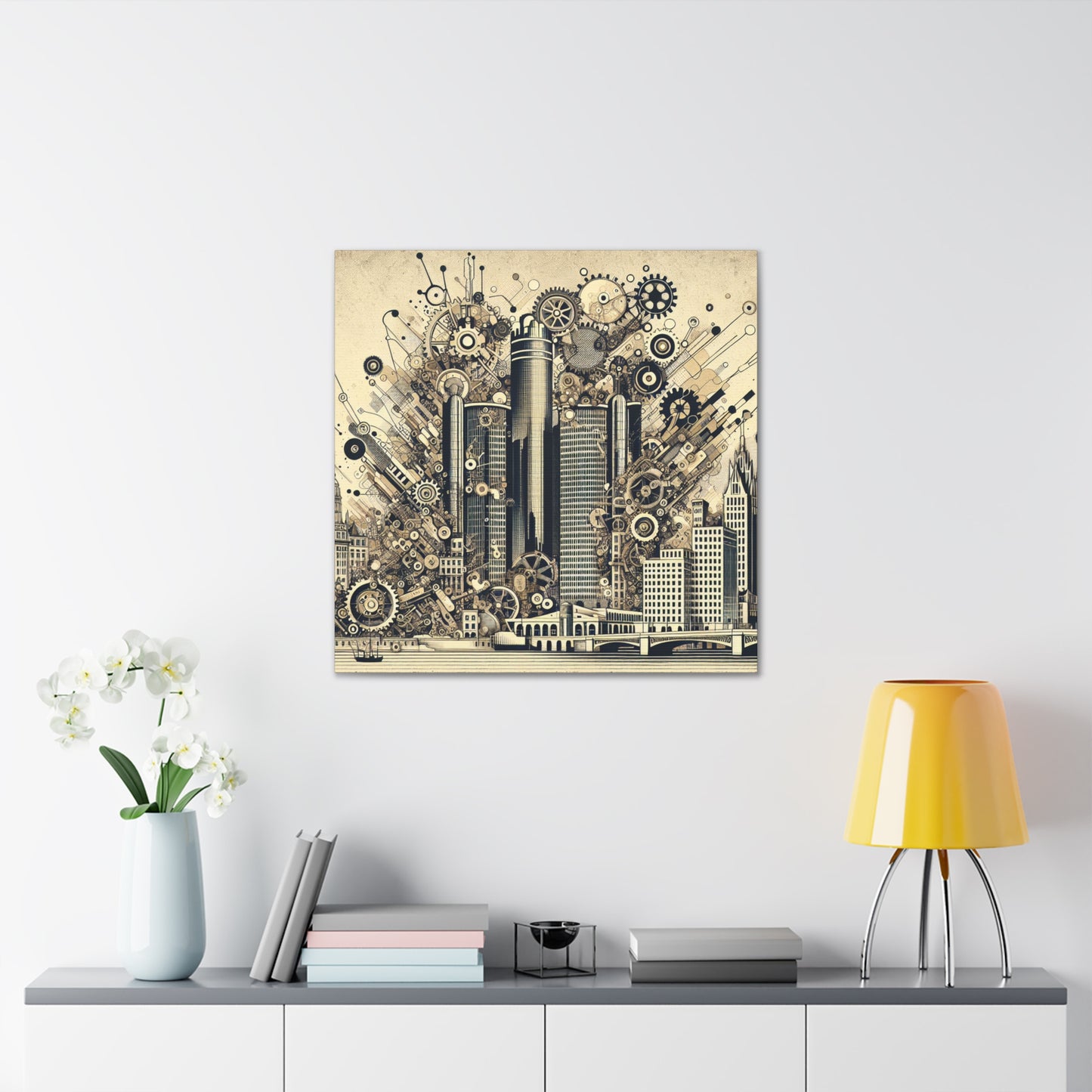 Steel City Steam Symphony - Canvas