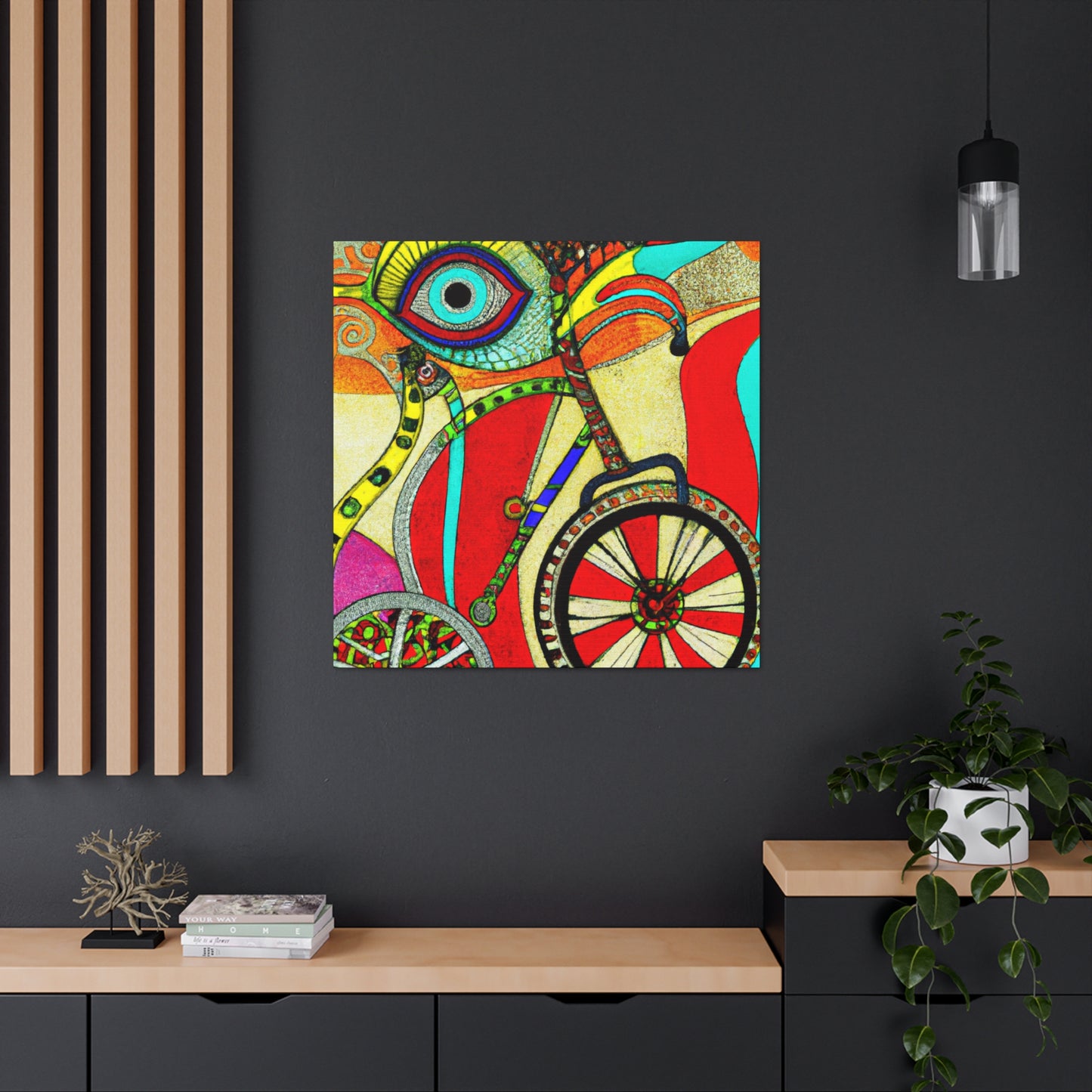 Bicycle of Imagination - Canvas