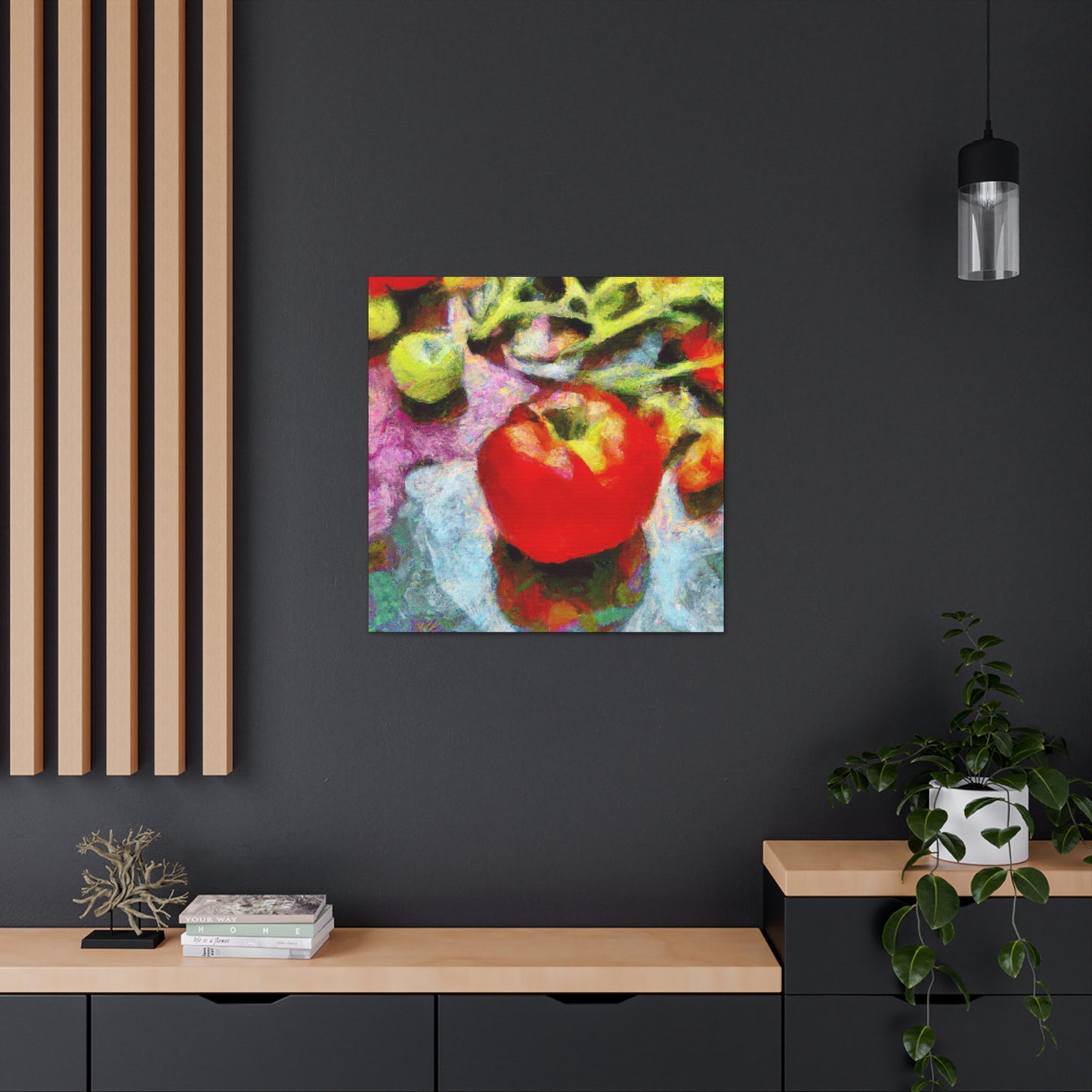 Tomato-y Vibrance Ablaze - Canvas