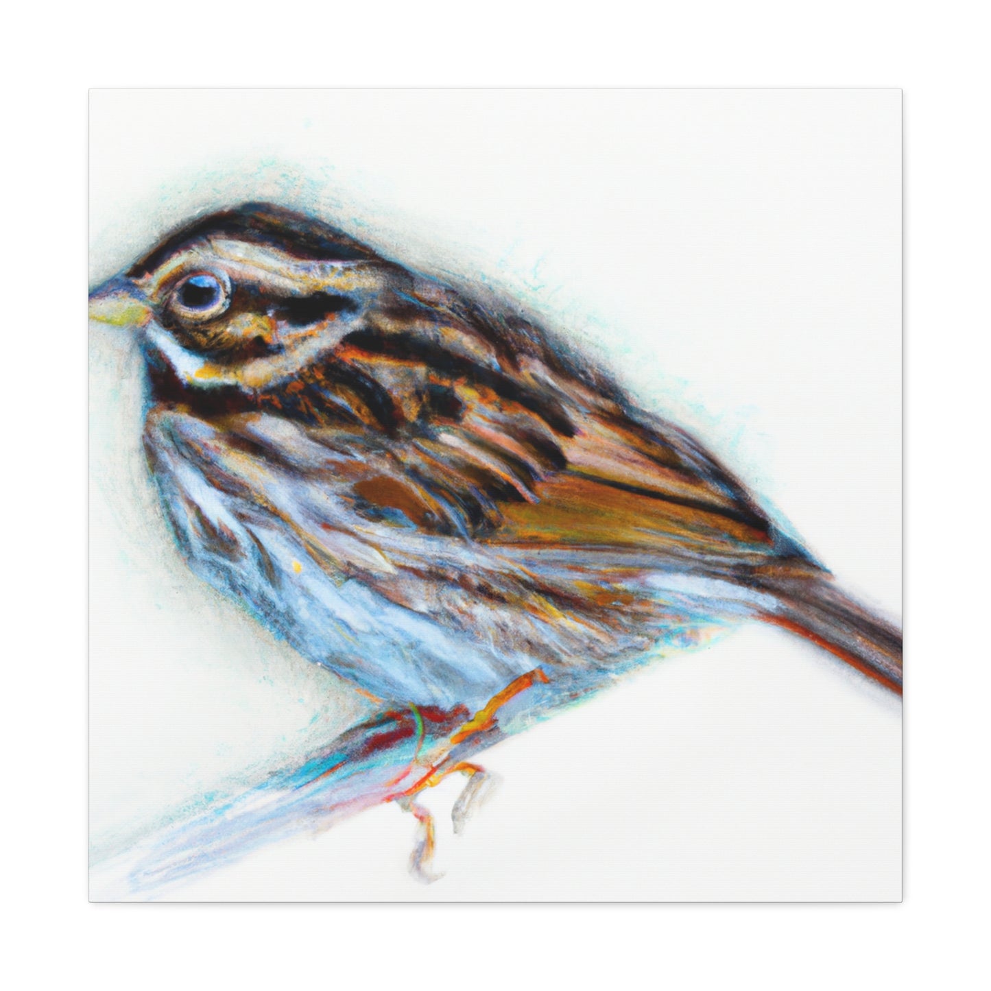 Song Sparrow Melodies - Canvas