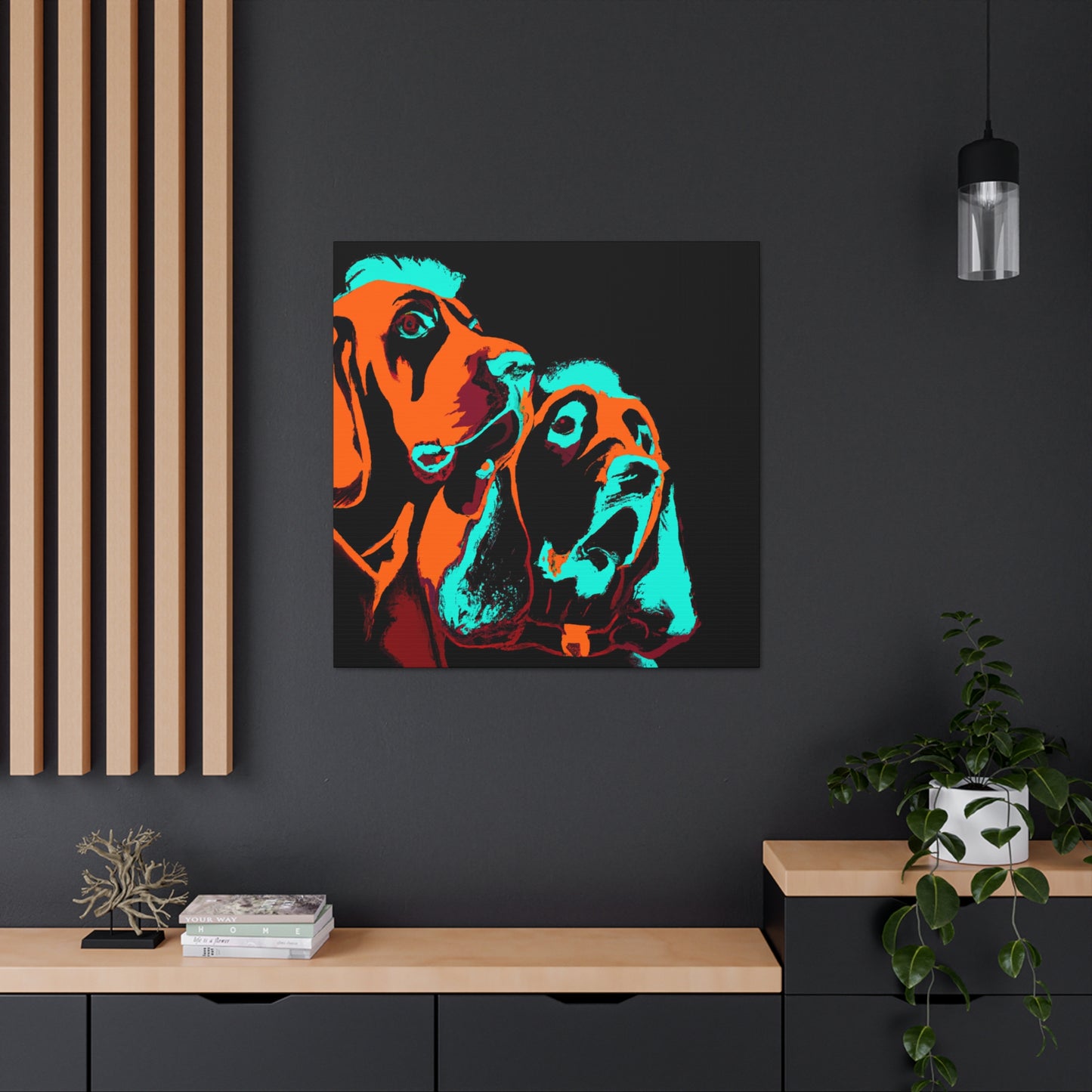 "Irish Setter Portrait 1925" - Canvas