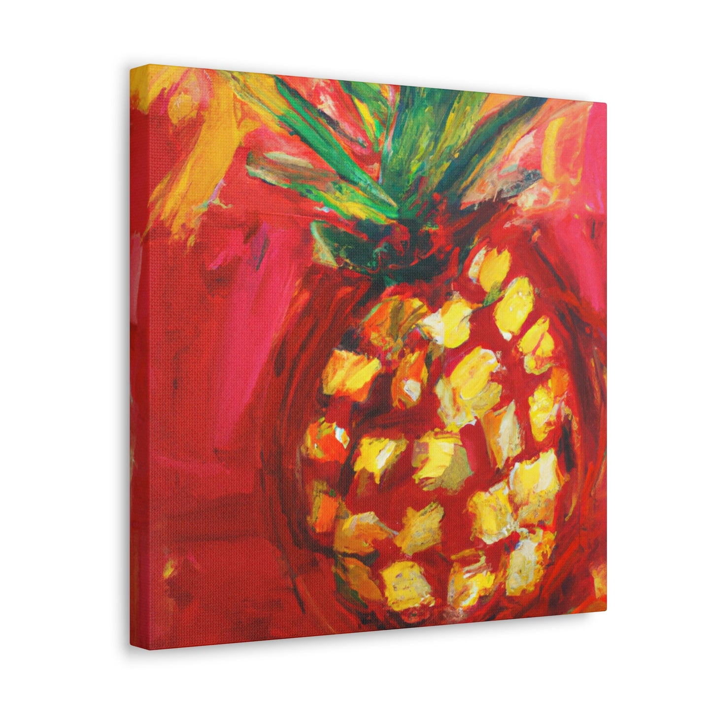 Pineapple Paradise Painting - Canvas