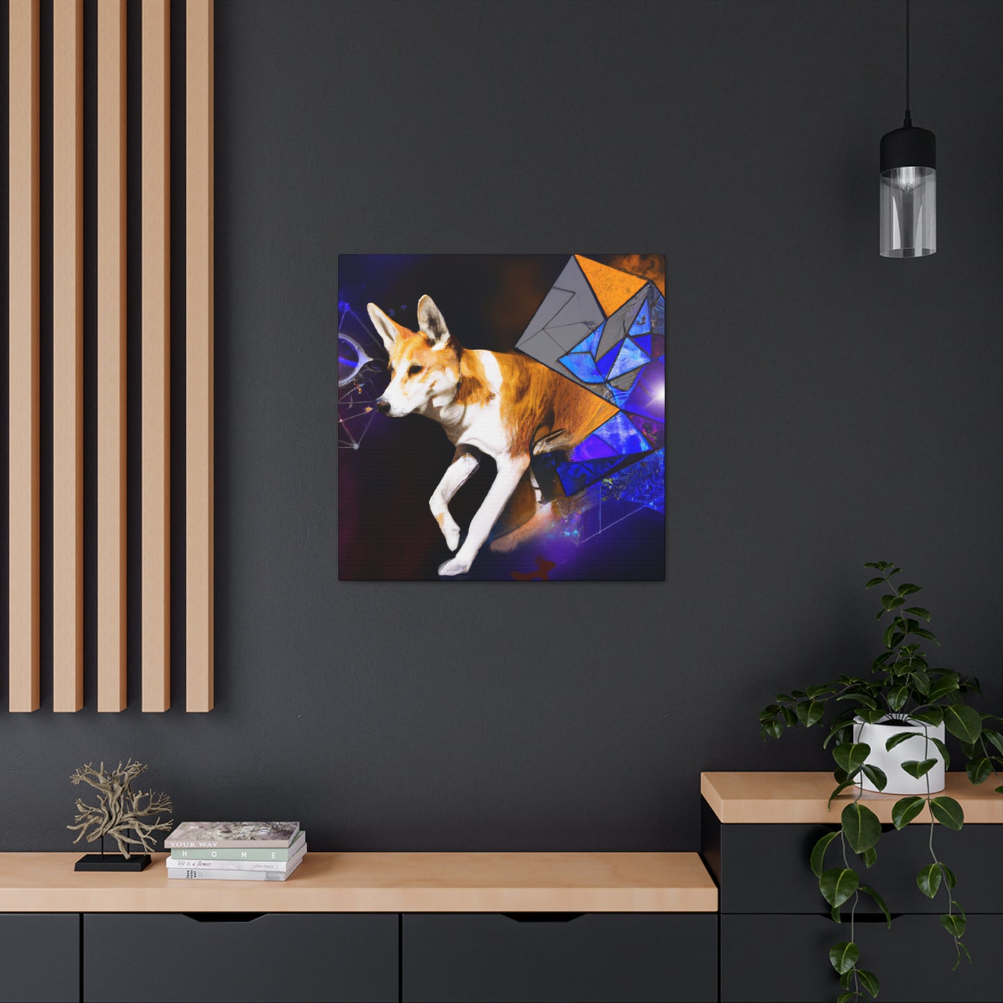 "Dingo Surreal Dreamscape" - Canvas