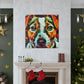 "Jack Russell Terrier Vista" - Canvas