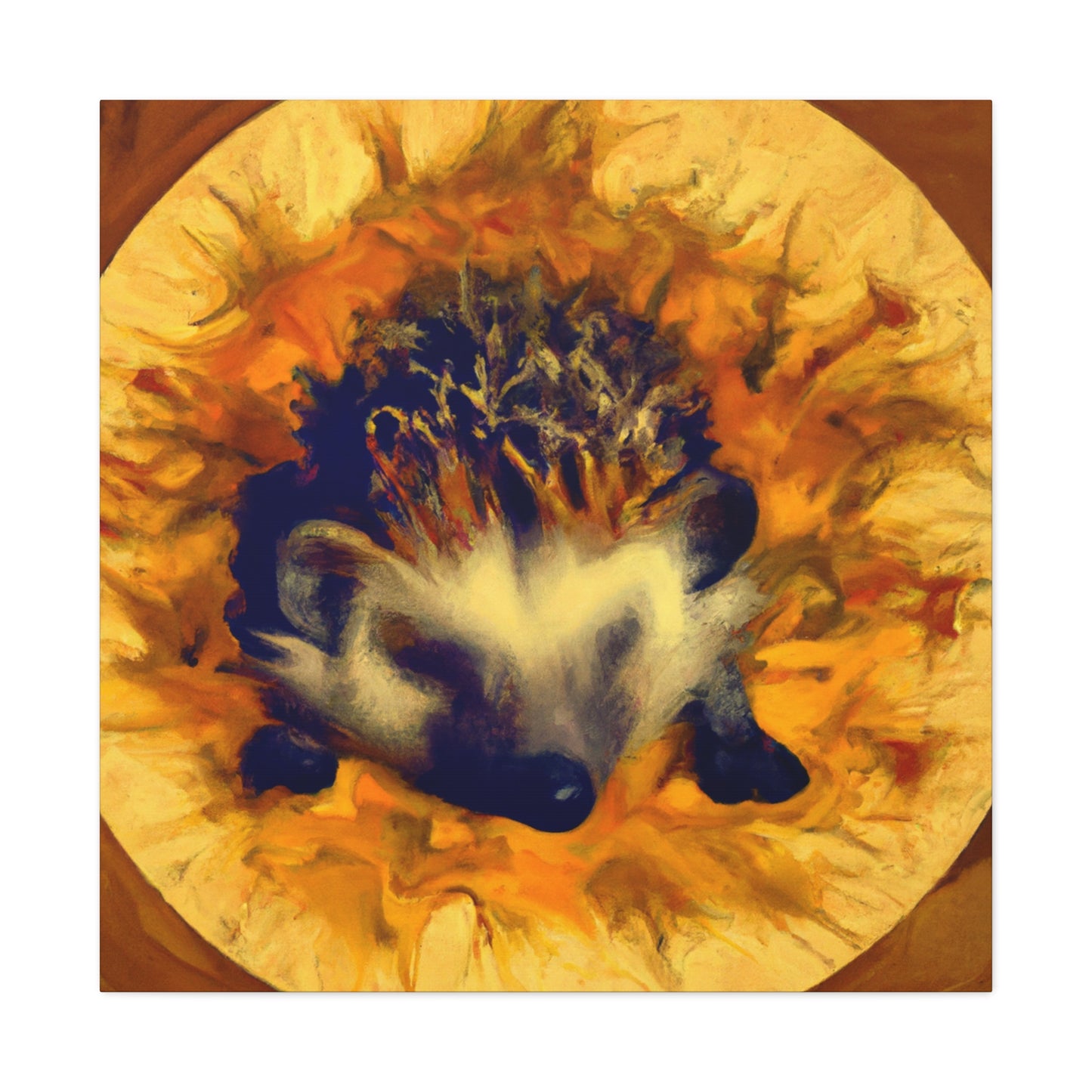 Hedgehog's Journey Home - Canvas