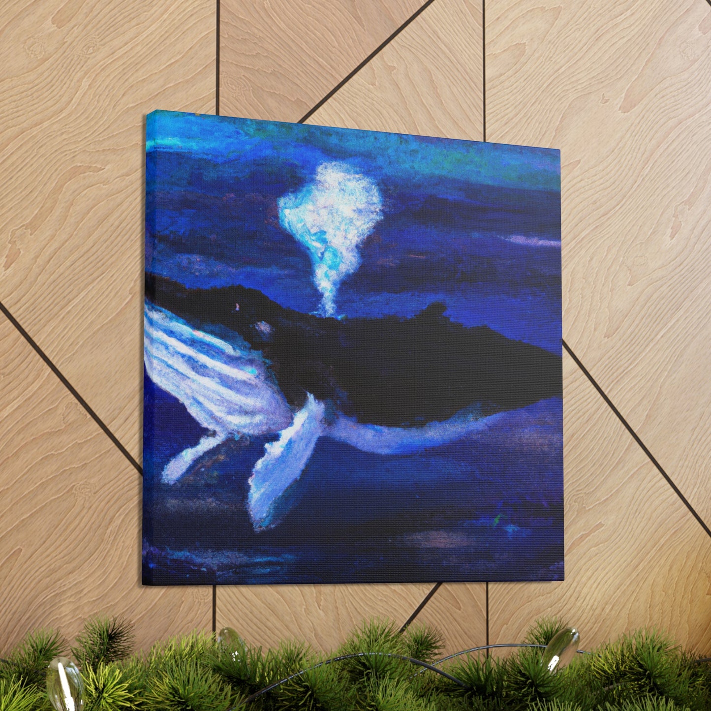 "Whale From Beyond Dreams" - Canvas