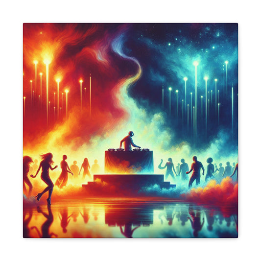 Euphoria Unleashed Twilight Revellers - Canvas