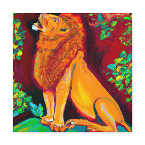 "Lion of Neoclassicism" - Canvas