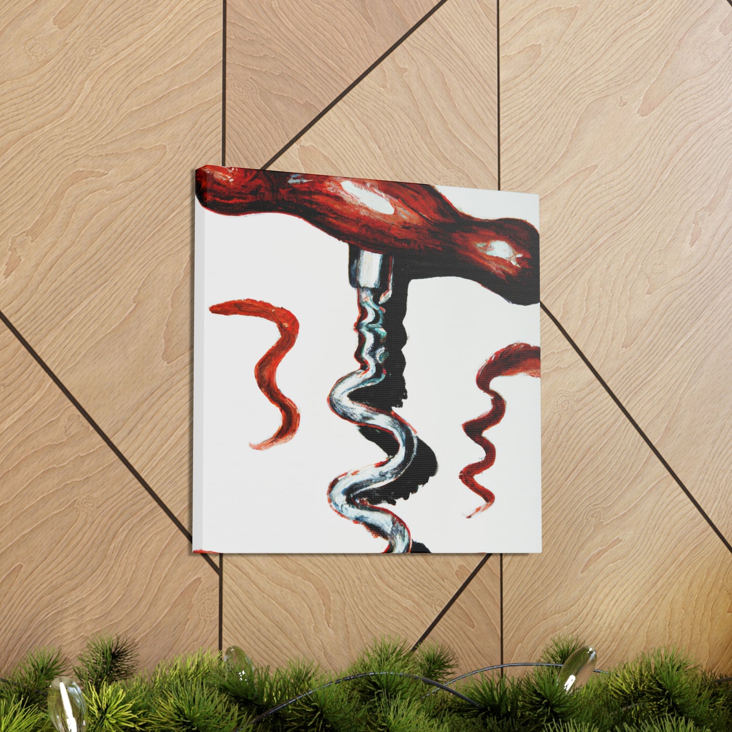 "Corkscrew in Hyperrealism" - Canvas