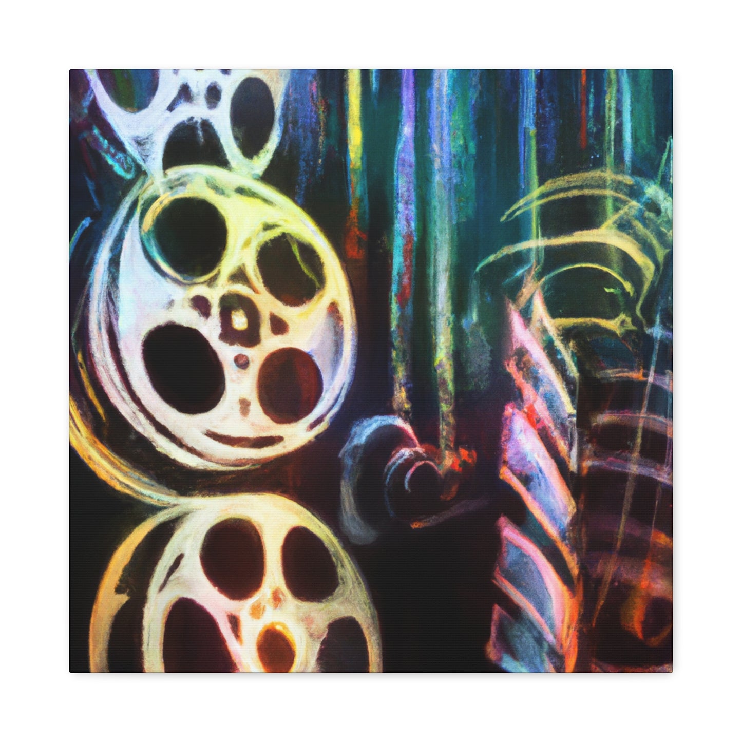 Movie Reel Symphony - Canvas