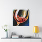 Glass of Fruity Wine - Canvas