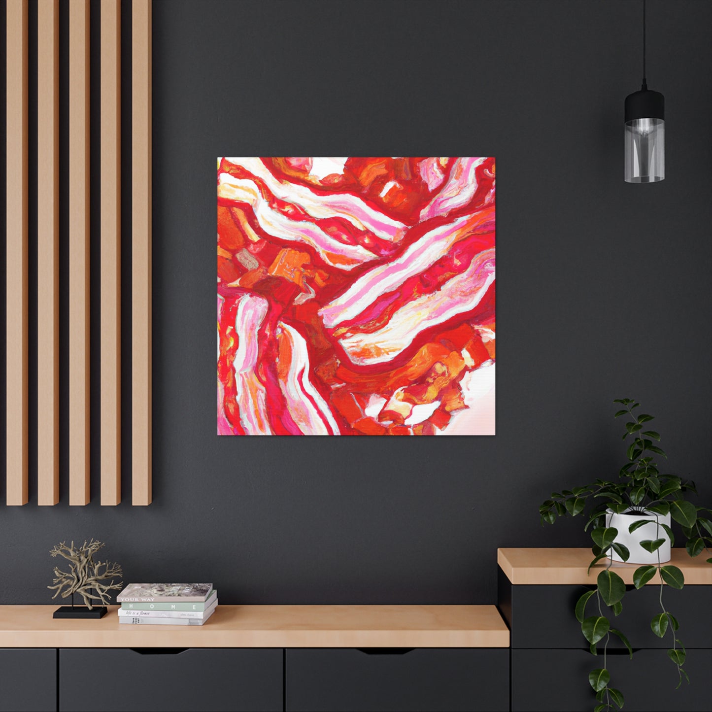 Bacon in Baroque Style - Canvas