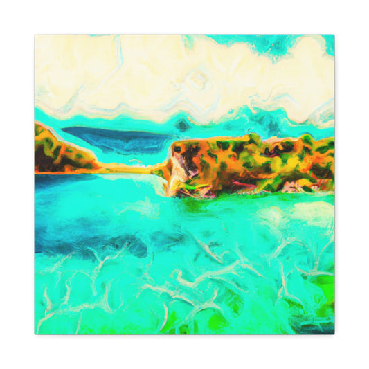 "Breezes At Sunrise Beach" - Canvas