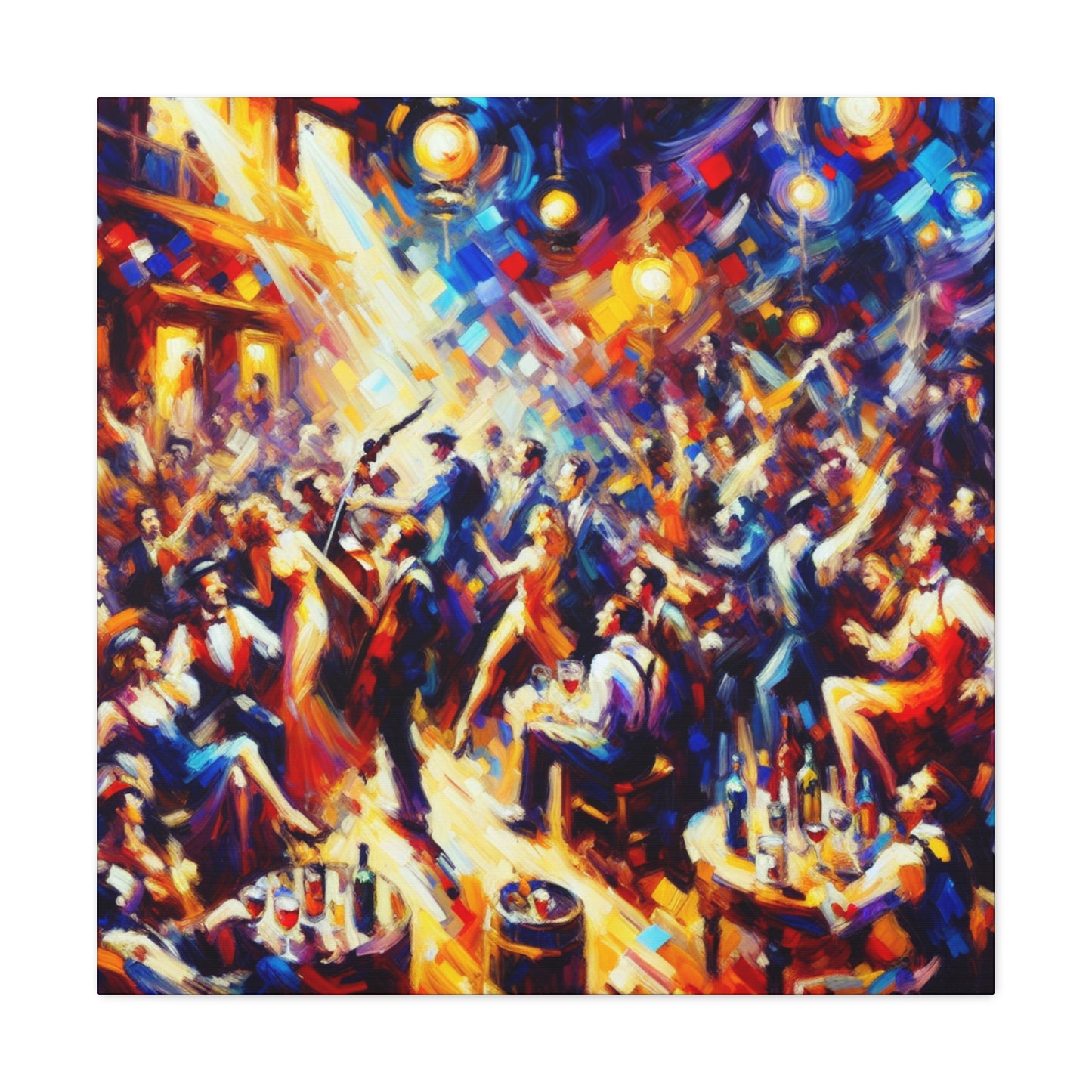 Vibrant Revelry at Home - Canvas