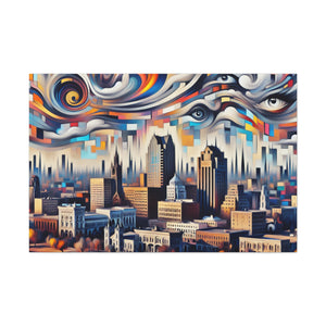 "Surreal Sacramento Splendor" - Canvas