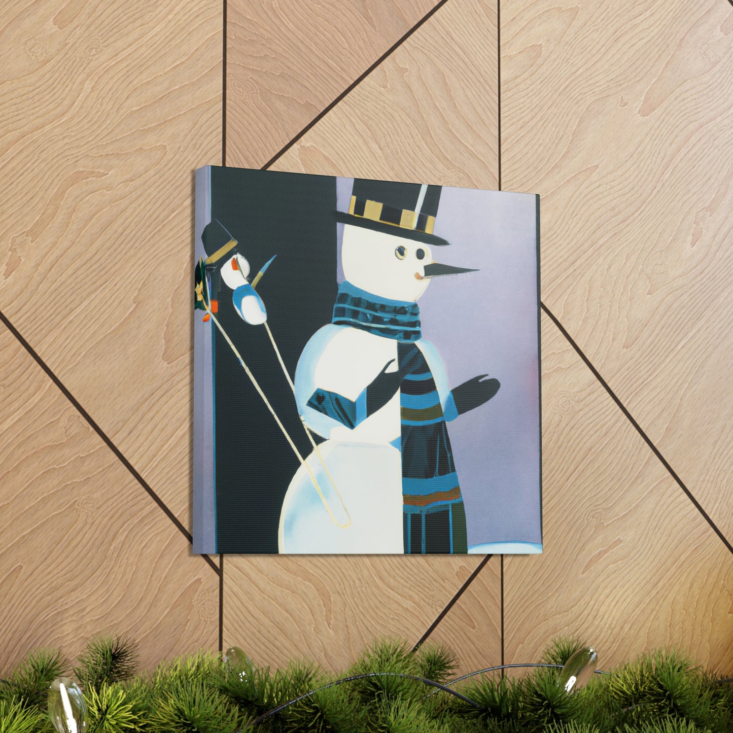 "Frozen Frosty Fantasia" - Canvas