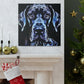 Great Dane in Deco. - Canvas