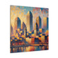 "Whispering Hues of Indianapolis" - Canvas