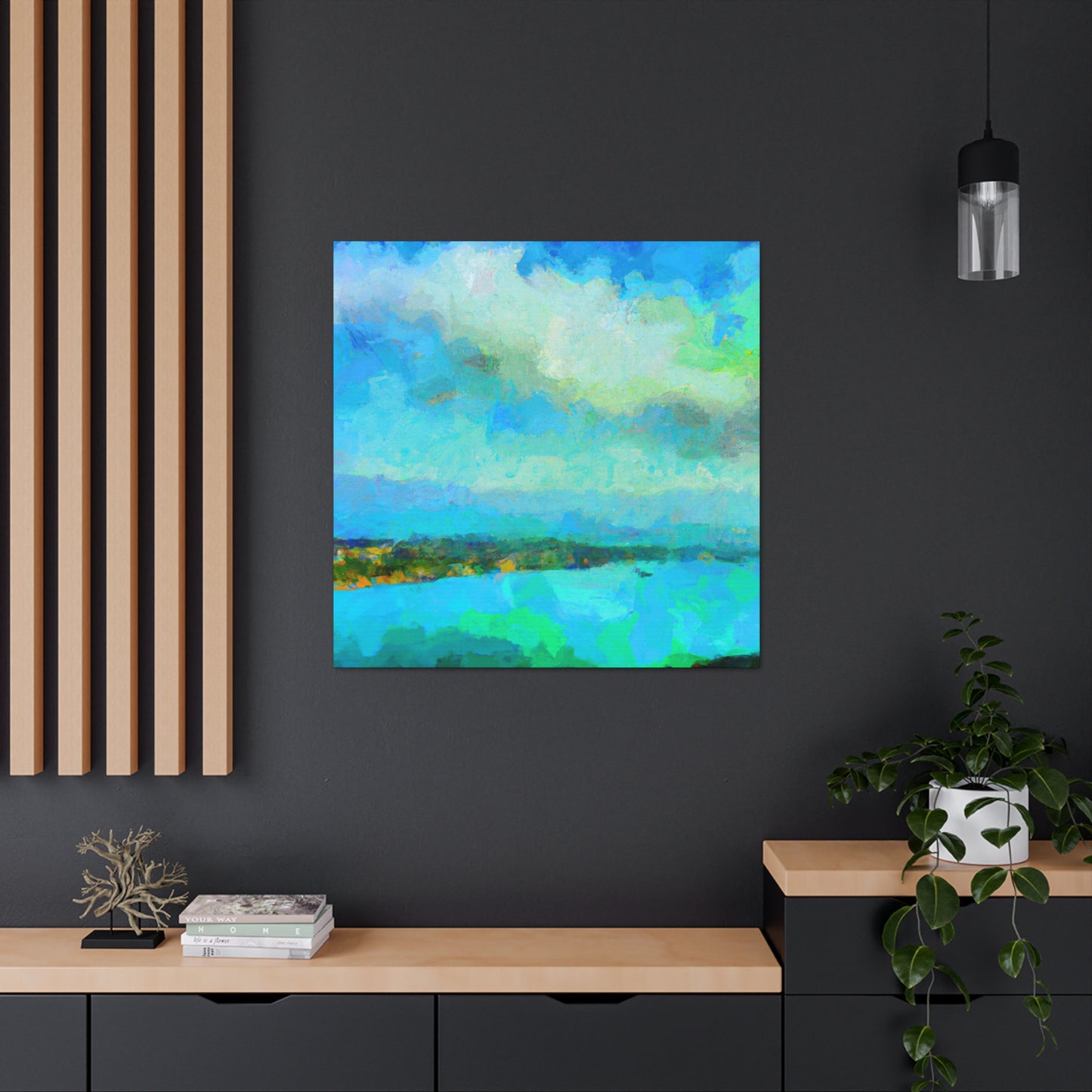 "Bay at Sunset Splendor" - Canvas