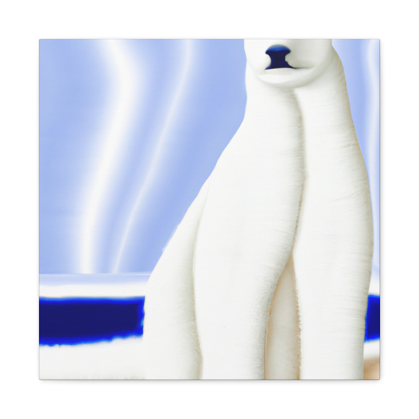 "Ermine Flawless Splendor" - Canvas