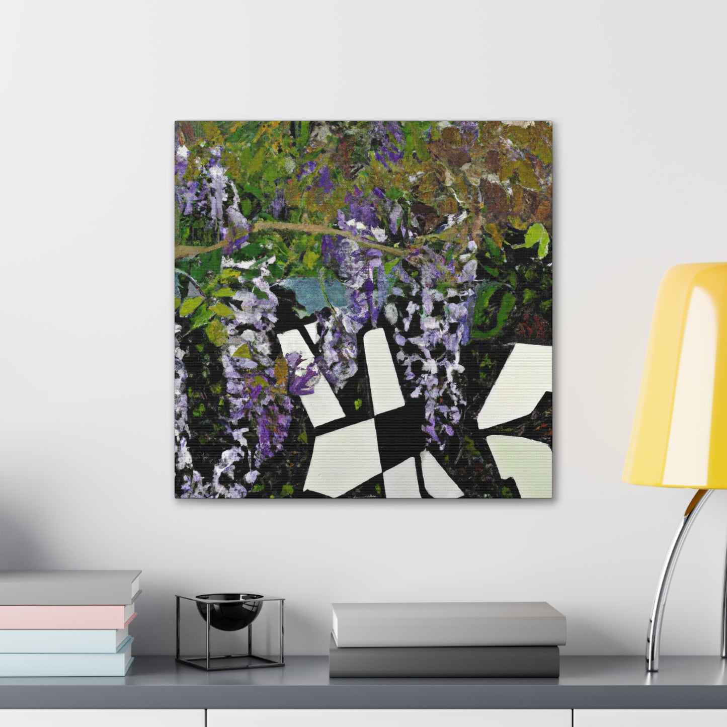 "Wisteria in Bloom" - Canvas