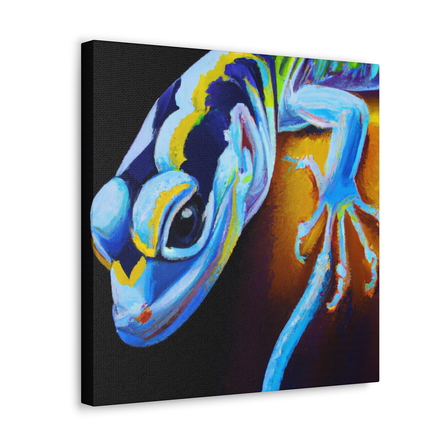 Lizard in Realism Style - Canvas