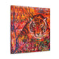 Tiger in Impressionism - Canvas