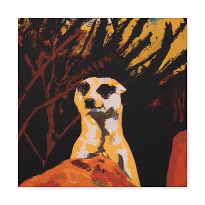 Meerkat Street Mural - Canvas