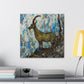 Chamois in Impressionism - Canvas