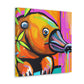 Platypus in Reflection - Canvas